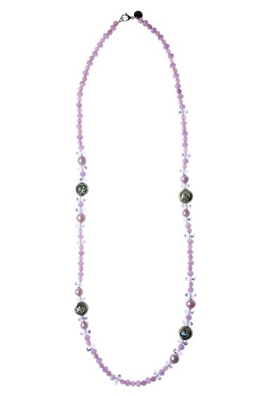 Necklace MurrinaMurano Venezia Woman Iside in Glass GM0233.02 - GM0233.02